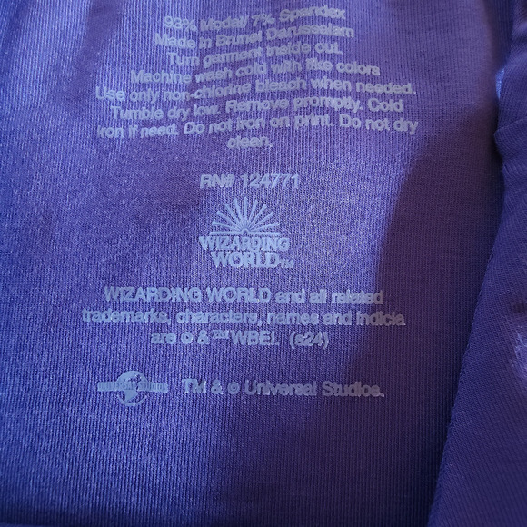 Women Harry Potter All Over Print Hogwarts Crest Collar Sun Dress Size Large NWT - Picture 7 of 9